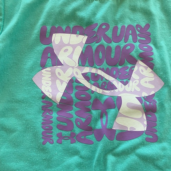 Under armour shorts and tee set. Size 12 months - Picture 2 of 5